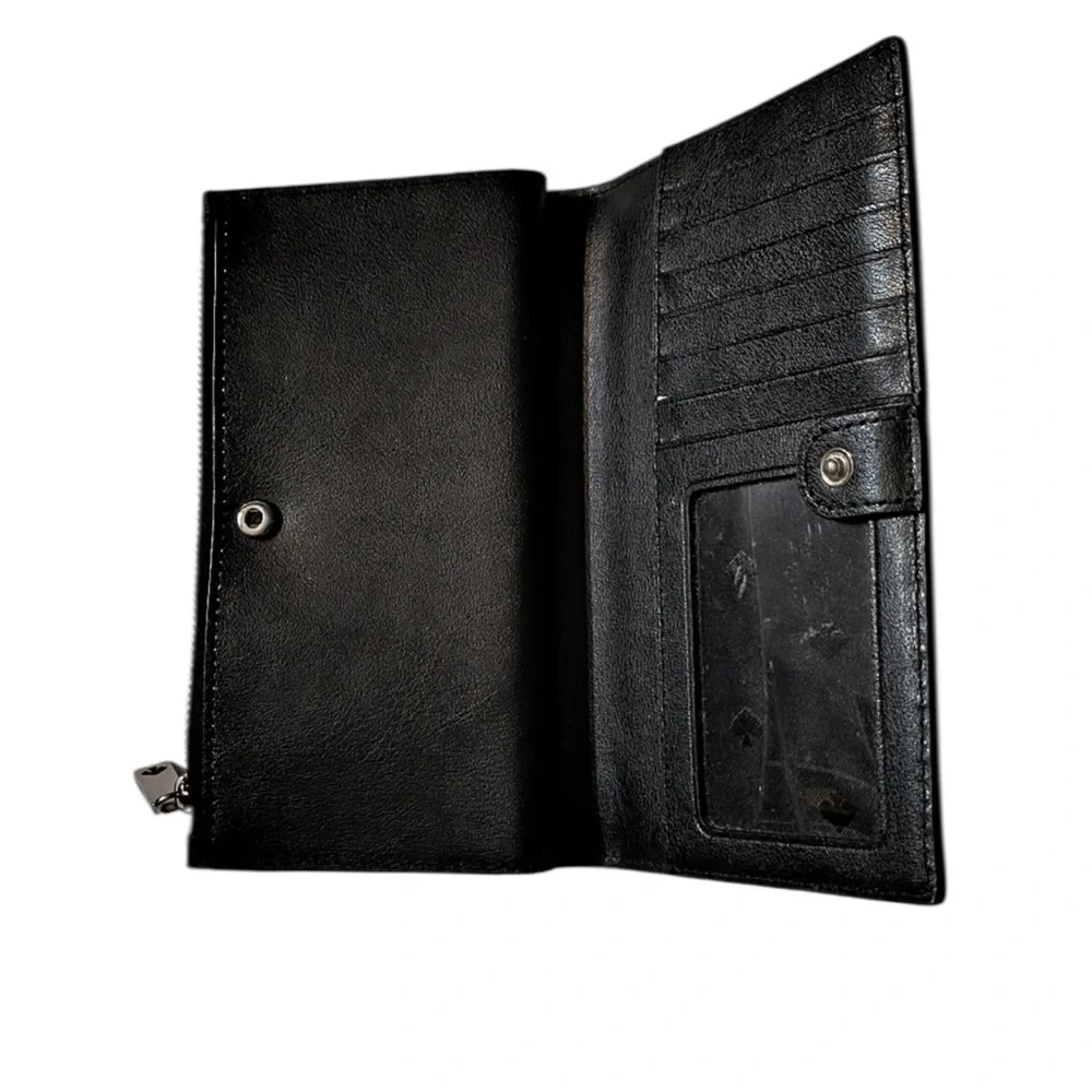 Kate Spade Blue Snap Wallet - Picture 3 of 4